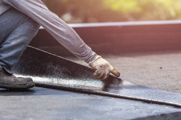 Professional Wet Basement Repair technician working in Branchport, NY